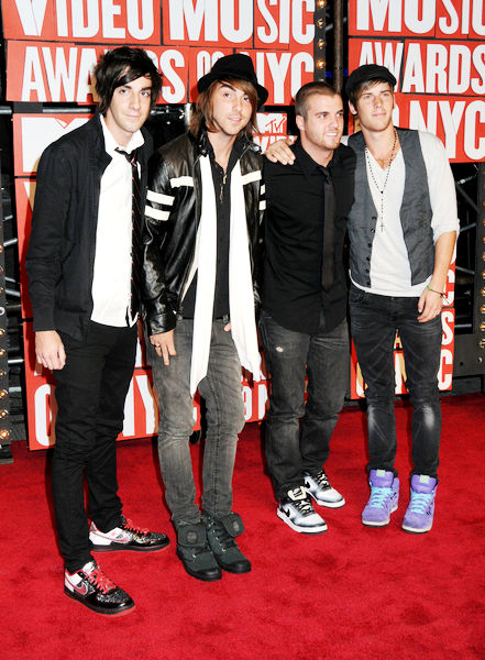 All Time Low<br>2009 MTV Video Music Awards - Arrivals
