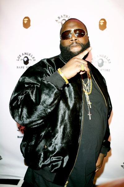 Rick Ross<br>Bapestore Los Angeles Opening - Arrivals