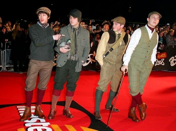 Arctic Monkeys<br>The Brit Awards 2008 - Red Carpet Arrivals