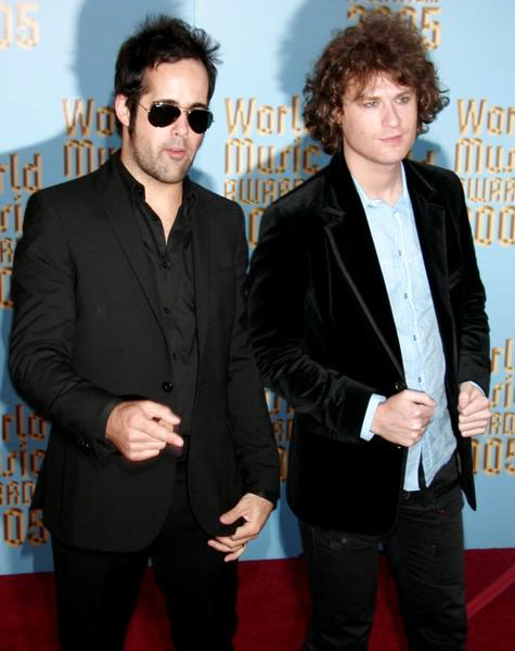 The Killers<br>2005 World Music Awards - Arrivals