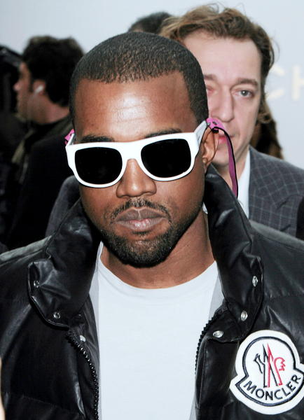 kanye west fashion 2009. Kanye West in Paris Fashion