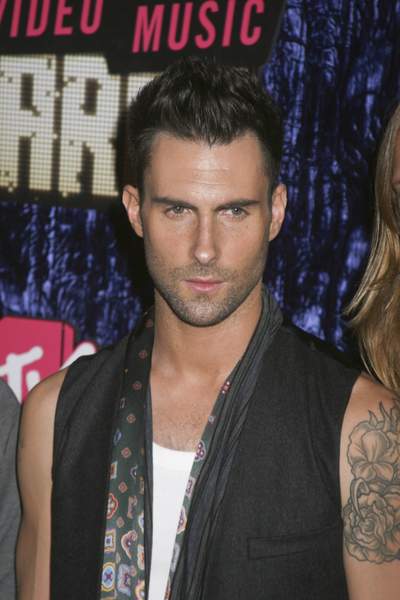 Adam Levine Maroon 5 2007 MTV Video Music Awards Red Carpet
