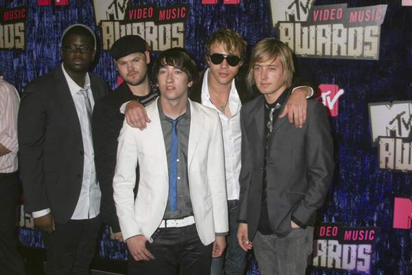 Plain White T's<br>2007 MTV Video Music Awards - Red Carpet