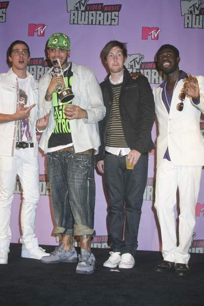 Gym Class Heroes<br>2007 MTV Video Music Awards - Press Room