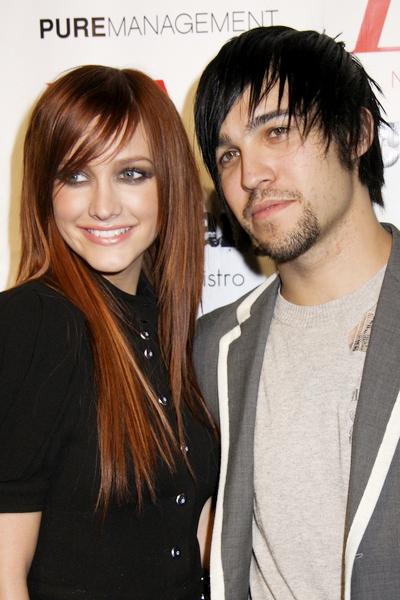 Ashlee Simpson, Pete Wentz<br>Ashlee Simpson in Concert at LAX Nightclub - February 23, 2008 - Arrivals