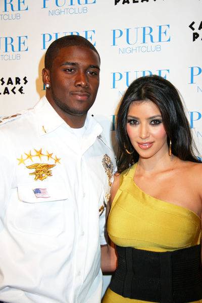Kim Kardashian, Reggie Bush<br>Khloe Kardashian's 24th Birthday Celebration Arrivals at Pure Nightclub in Las Vegas