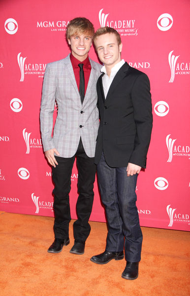 Zach Carter, Josh Carter<br>44th Annual Academy Of Country Music Awards - Arrivals