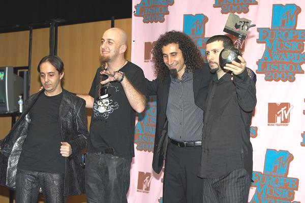 System of a Down<br>2005 MTV European Music Awards Lisbon - Press Room