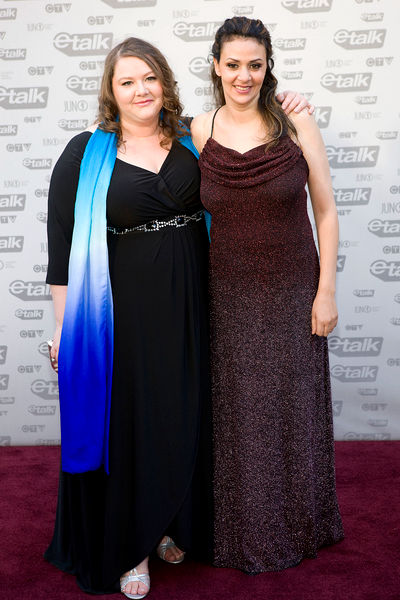 Yvette Tollar, Maryem Tollar<br>The 2009 Juno Awards Red Carpet Arrivals