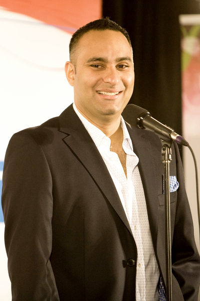 Russell Peters<br>2009 Juno Awards - Press Room