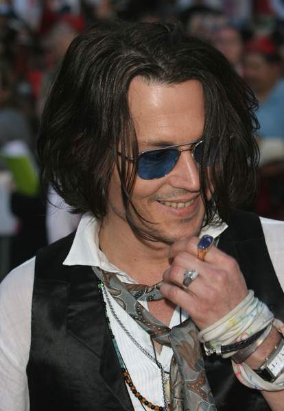 Johnny Depp<br>PIRATES OF THE CARIBBEAN: AT WORLD'S END World Premiere