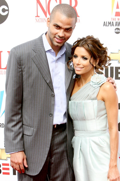 Tony Parker, Eva Longoria<br>2007 NCLR ALMA Awards - Arrivals