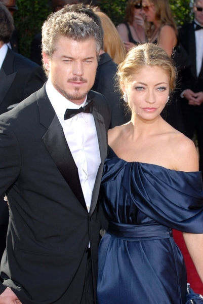 Eric Dane, Rebecca Gayheart<br>The 59th Annual Primetime EMMY Awards - Arrivals