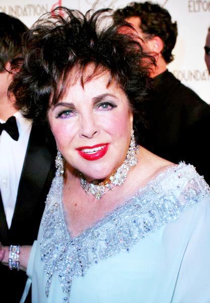 Elizabeth Taylor<br>13th Annual Elton John Aids Foundation In Style Oscar Party