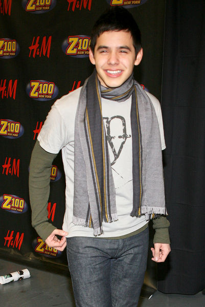 David Archuleta<br>Z100's Jingle Ball 2008 - Press Room