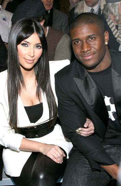 Kim Kardashian, Reggie Bush<br>Mercedes-Benz Fashion Week Fall 2009 - Y-3 Autumn/Winter 2009-2010 Fashion Show - Front Row