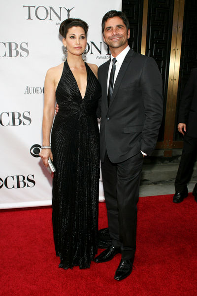 Gina Gershon, John Stamos<br>63rd Annual Tony Awards - Arrivals
