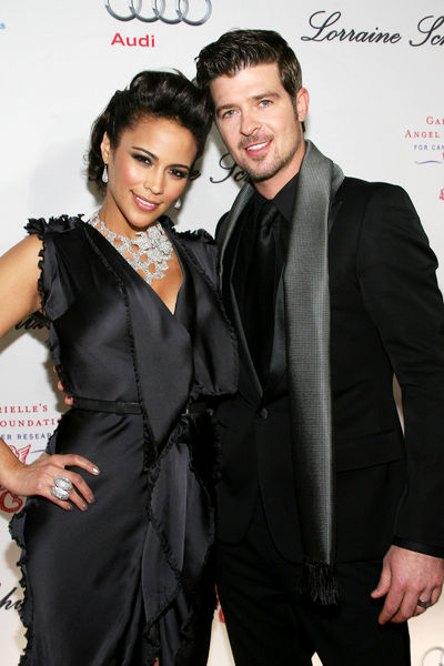 Robin Thicke, Paula Patton<br>2009 Angel Ball to Benefit Gabrielle's Angel Foundation for Cancer Research - Arrivals