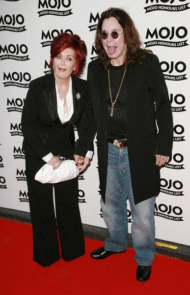Ozzy Osbourne, Sharon Osbourne<br>2007 Mojo Music Awards Honours List - Arrivals