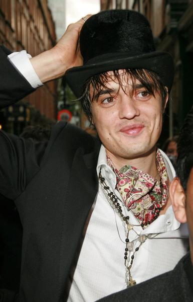 Pete Doherty<br>Pete Doherty Departing His Book Signing For 'Books of Albion'
