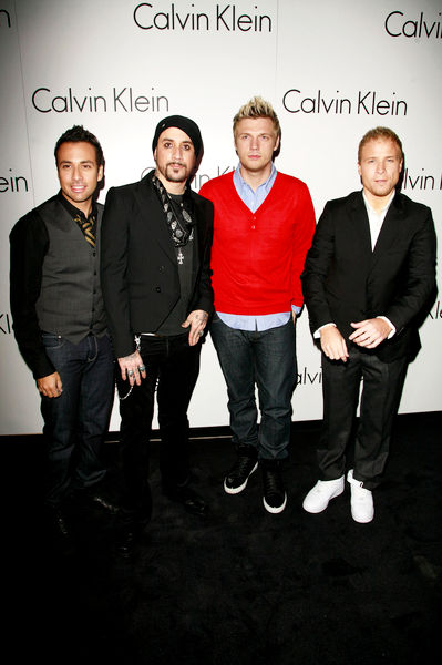 Backstreet Boys<br>Martin Creed and Calvin Klein Spring/Summer 08 - Party Arrivals