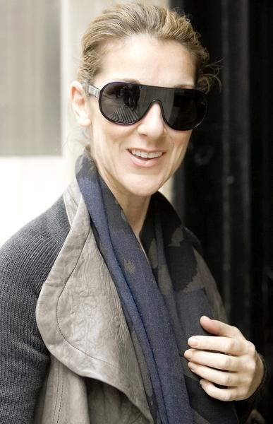 Celine Dion<br>Celine Dion Arrives at BBC Radio 2 in London on October 31, 2007