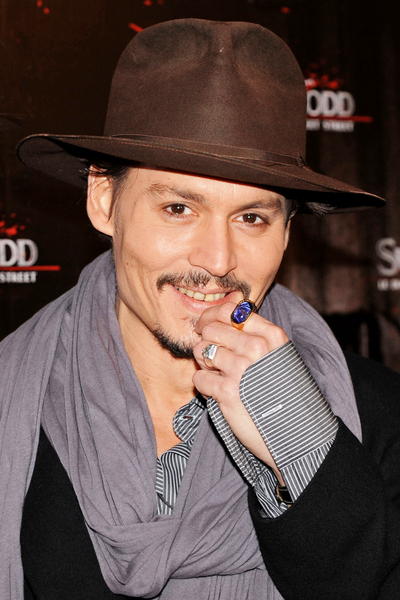 johnny depp smiling