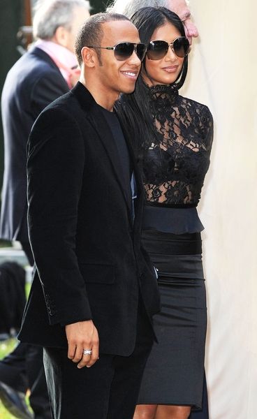 Nicole Scherzinger, Lewis Hamilton<br>Nelson Mandela's 90th Birthday Dinner Celebration - Arrivals