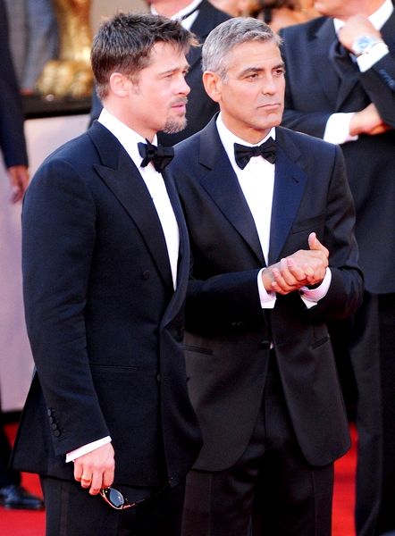 George Clooney, Brad Pitt<br>65th Annual Venice Film Festival - 