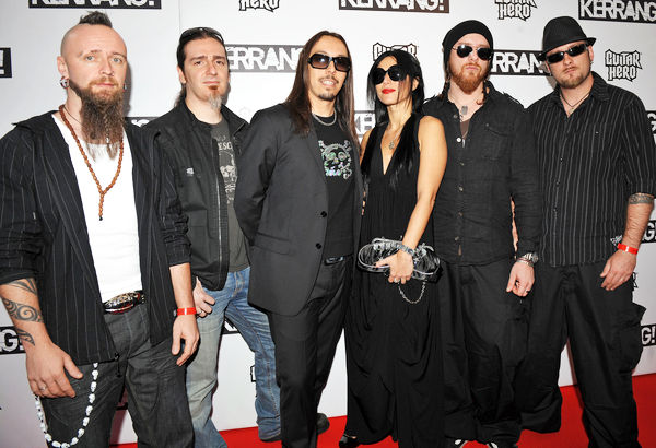 lacuna coil picture 1 - kerrang! awards 2009 - arrivals