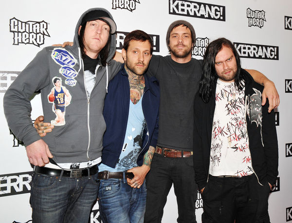 The Used<br>Kerrang! Awards 2009 - Arrivals