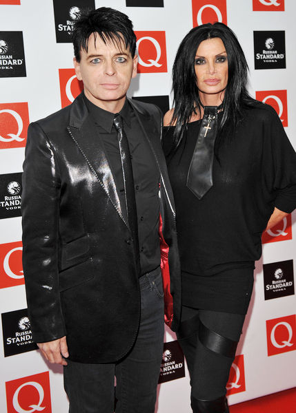 Gary Numan, Gemma Numan in Q Awards 2009 - Arrivals