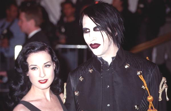 Marilyn Manson, Dita Von Teese<br>Chanel Costume Institute Gala at The Metropolitan Museum of Art