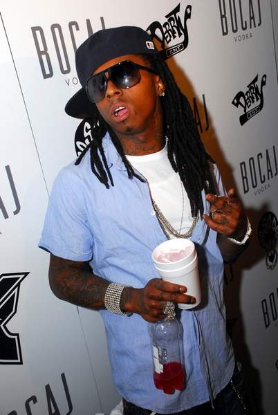 Another new material entitled "Rock Star" performed by Lil Wayne 