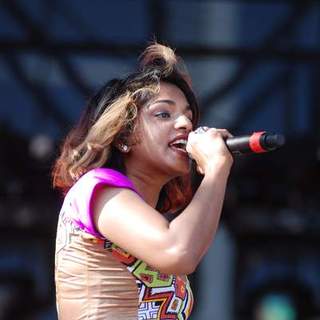M.I.A. in Lollapalooza 2007 Day 1