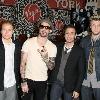 Backstreet Boys in Backstreet Boys Unbreakable CD Signing