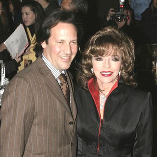 Percy Gibson, Joan Collins in Sony Pictures' premiere of "Basic Instinct 2: Risk Addiction"
