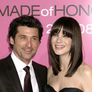 Patrick Dempsey, Michelle Monaghan in "Made of Honor" New York City Premiere