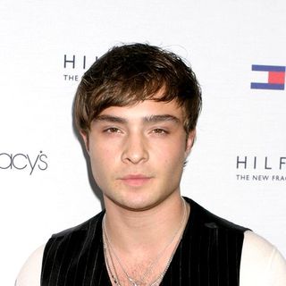 Ed Westwick in GQ Magazine and Tommy Hilfiger Celebrity Charity Motorcycle Ride - Arrivals