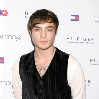 Ed Westwick in GQ Magazine and Tommy Hilfiger Celebrity Charity Motorcycle Ride - Arrivals