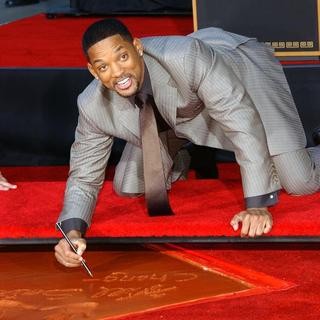 Will Smith in Will Smith Honored with Hand and Footprint Ceremony