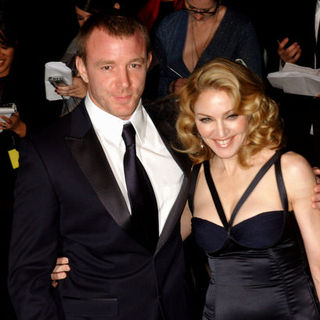 Madonna, Guy Ritchie in 2007 Vanity Fair Oscar Party