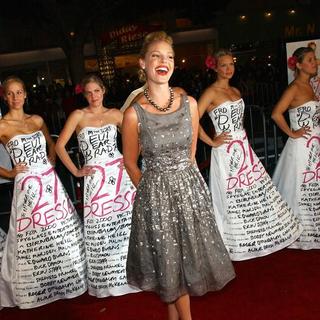 Katherine Heigl in "27 Dresses" Los Angeles Premiere - Arrivals