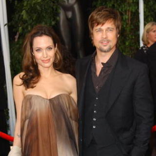 Angelina Jolie, Brad Pitt in 14th Annual Screen Actors Guild Awards - Arrivals