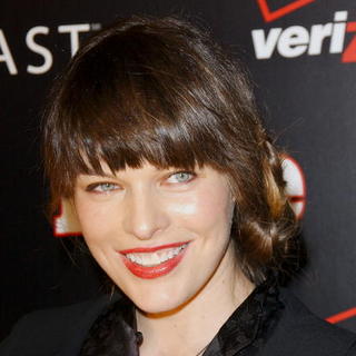 Milla Jovovich in Verizon and People Honor Timbaland