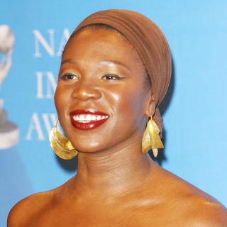 India.Arie in 39th NAACP Image Awards - Press Room