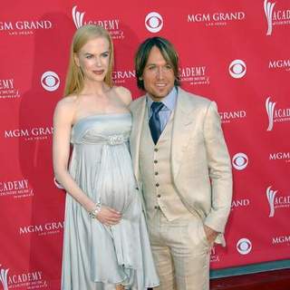 Nicole Kidman, Keith Urban in 43rd Academy Of Country Music Awards - Arrivals