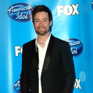 David Cook in 2008 American Idol Finale - Press Room