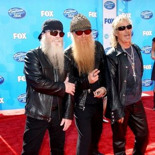 ZZ Top in 2008 American Idol Finale - Arrivals