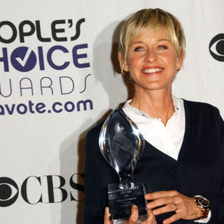 Ellen DeGeneres in 35th Annual People's Choice Awards - Press Room